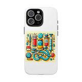 Vibrant Medical Theme Tough Phone Case | Durable & Stylish Protection